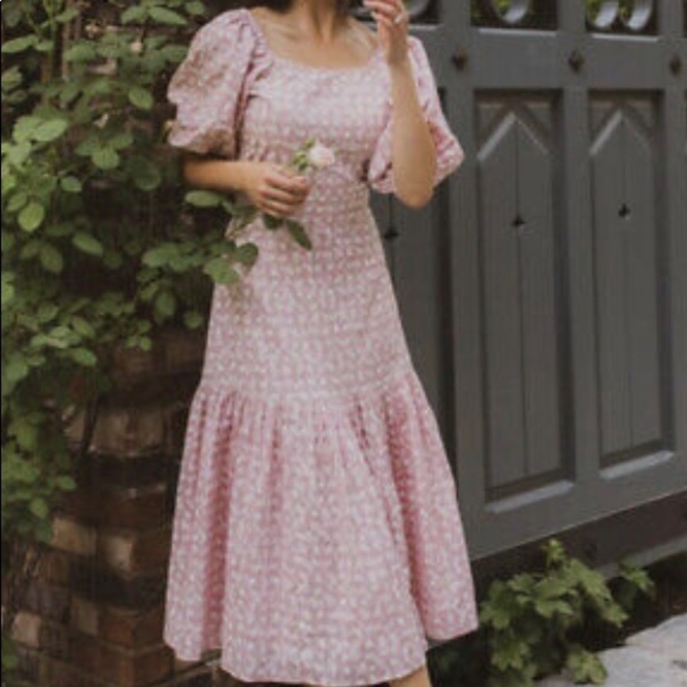 Ivy city co Elizabeth dress - fitted midi